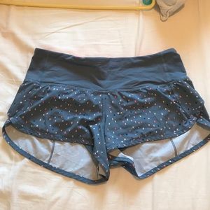 Lululemon Speed Shorts